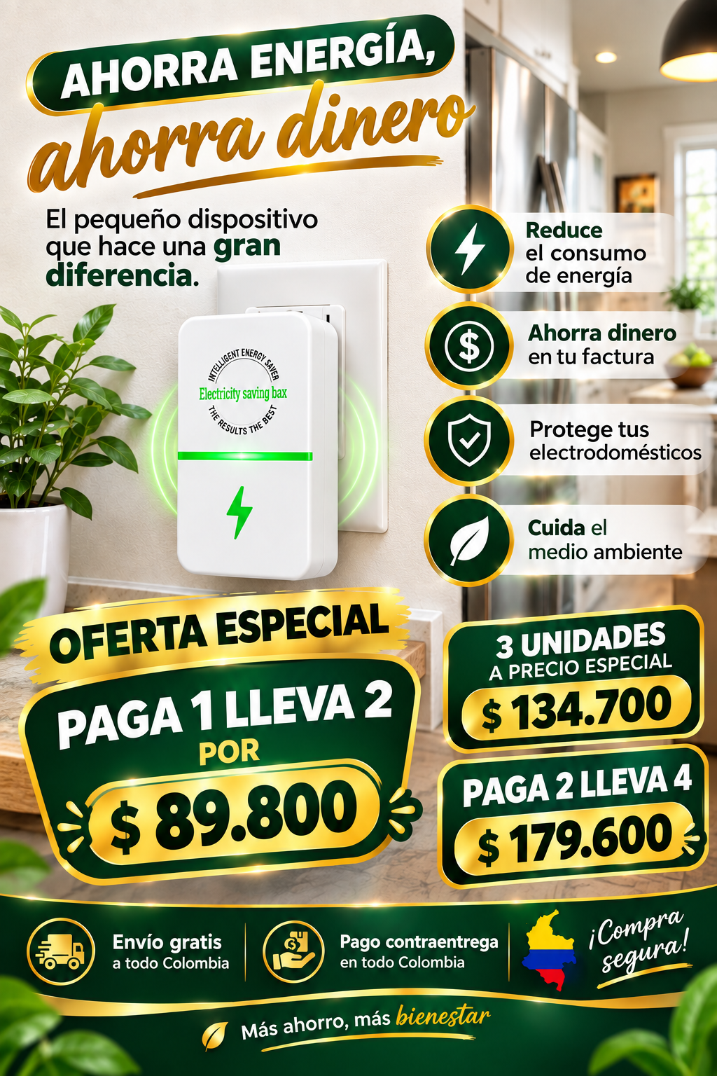 GRAN PROMO AHORRADOR DE ENERGIA