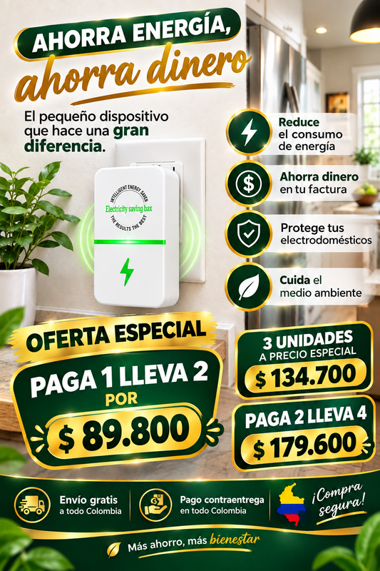 GRAN PROMO AHORRADOR DE ENERGIA